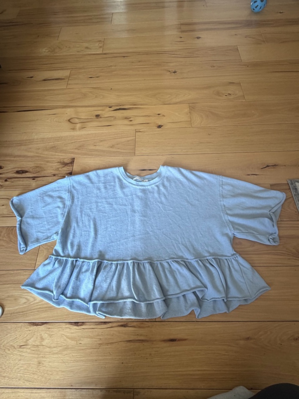 Altar'd State Pale Blue Short Sleeve Tee